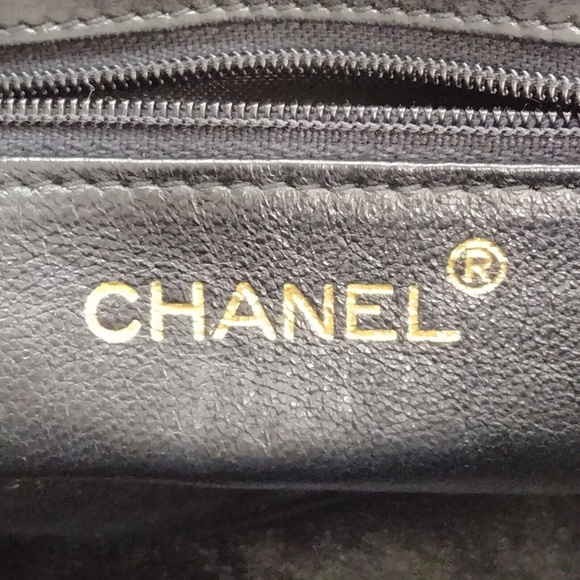CHANEL - Shoulder Bag Coco Mark Black Lamb Skin R1.006 - Picture 10 of 11